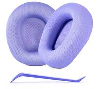 Defean Coussinets de rechange en tissu maille compatibles avec casque JBL Quantum 100/100X/100P/100M2 (Q100/Q100X/Q100P/Q100M2), Quantum 350 (Q350) - Violet