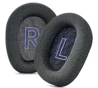 Defean Coussinets d'oreille de rechange en tissu en maille et mousse à mémoire de forme compatibles avec les casques de jeu sans fil Logitech G522 Lightspeed (gris foncé)