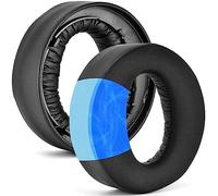 defean Coussinets d'oreille en gel rafraîchissant pour PS5 Compatible avec casque sans fil Sony PS5, casque sans fil Pulse 3D, tissu frais et soyeux, mousse antibruit haute densité