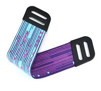 defean G733 G335 G535 Bandeau en maille tricotée, installation à faire soi-même, aucun outil nécessaire, compatible avec les casques G733 G335 G535 (violet/vert)