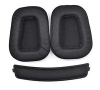defean G933 G935 Coussinets de rechange pour casque Artemis Logitech G933 G935 G633 / g 933 g 935 g 633 Artemis (coussinets d'oreille en tissu + bandeau)