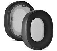 defean HS65 HS55 Coussinets de rechange compatibles avec les casques de jeu Surround Corsair HS65 HS55, mousse haute densité antibruit (tissu en soie glacée respirante)