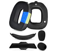 defean Kit A50 Gen 3 Mod - Coussinets et bandeau de rechange compatibles avec le casque Astro A50 Gen 3, coussinets d'oreille, mousse antibruit haute densité, épaisseur supplémentaire (tissu frais et
