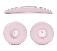 Defean Kit de coussinets de rechange 2 en 1 en tissu maille + bandeau compatible avec casque JBL Tune 600(T600BTNC 600BTNC)/660(T660NC 660NC)/670(T670NC 670NC) (rose)