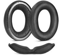 defean Kit de coussinets de rechange pour casque Sennheiser HD620S HD400Pro HD560S, cuir protéiné plus doux, épaisseur supplémentaire