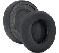 defean Nova Pro Coussinets sans Fil - Coussinets de Rechange compatibles avec Les Casques sans Fil Steelseries Arctis Nova Pro (Tissu Respirant Noir)