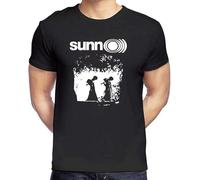Defen Sunn O Doom Etal Band Sunn O Doom Etal Band Men's T-Shirt Black Graphic Unisex Tee Shirt Manches Courtes(X-Large)