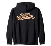 Defend Capitalism Économie de Marché Liberté Économique Sweat à Capuche