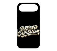 Defend Capitalism Libéralisme Économique Lettre Script Coque pour iPhone Air