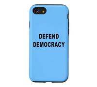 Defend DEMOCRATIE Message en Gras Coque pour iPhone SE (2020) / 7/8
