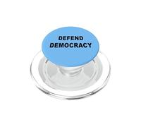 Defend DEMOCRATIE Message en Gras PopSockets PopGrip pour MagSafe