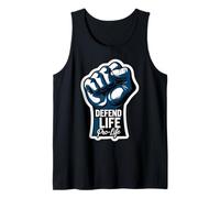 Defend Life Pro-Life Poing surélevé pour bébé fœtus Pro Life Débardeur