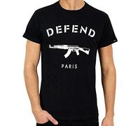Defend Paris Funny Tumblr Tshirt New Mens T-Shirt Tee Size XL