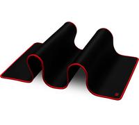 Defender 50561 tapis de souris Tapis de souris de jeu Noir, Rouge