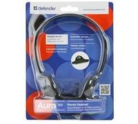 Defender Aura HN-102 - Micro-casque - sur-oreille - filaire - noir Noir G