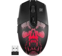 Defender BETA GM-707L Wireless Optical 1600dpi Black LED ACUITOR 6 boutons Gaming clickless silent