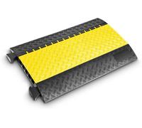 DEFENDER by Adam Hall Protège-câbles 85300 Polyuréthane thermoplastique (TPU) noir, jaune Nombre de canaux: 5 870 mm Contenu: 1 pc(s)