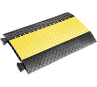 DEFENDER by Adam Hall Protège-câbles 85300LUX Polyuréthane noir/jaune Nombre de canaux: 5 870 mm Contenu: 1 pc(s)