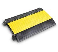 DEFENDER by Adam Hall Protège-câbles 85301 Polyuréthane thermoplastique (TPU) noir, jaune Nombre de canaux: 4 870 mm Contenu: 1 pc(s)