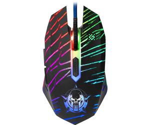 Defender DARK AGENT GM-590L souris Gaming Droitier USB Type-A Optique 12800 DPI