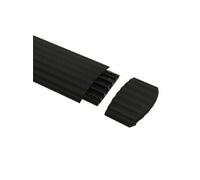 Defender Embout d'extrémité en TPU 85168 Noir 4 canaux Longueur 90