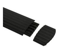 Defender Embout d'extrémité en TPU 85168 Noir 4 canaux Longueur 90