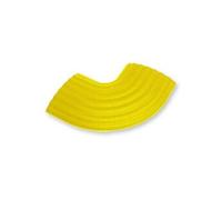 Defender Passage de câble Virage 90° pour 4 canaux Jaune
