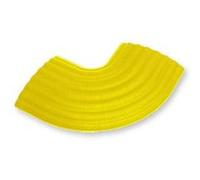 Defender Passage de câble Virage 90° pour 4 canaux Jaune