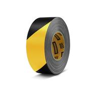Defender EXA-TAPE BY 50 BULK Ruban adhésif en tissu de qualité supérieure BULK | noir/jaune | brillant | 50 mm x 50 m