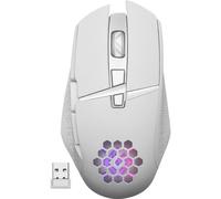 Defender GLORY GM-514 Souris optique sans fil 3200dpi blanc RGB BATTERY 7 boutons Gaming