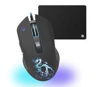 Defender Sky Dragon GM-090L - Souris - optique - 6 boutons - filaire - USB - noir