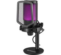 Defender IMPULSE GMC 600 microphone filaire avec trépied STREAM streaming RGB USB