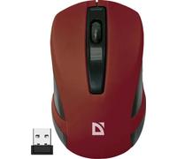Defender MM-605 souris optique sans fil 1200dpi rouge