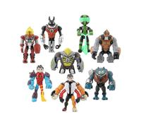 Defender Of The Earth Ben10 Hand-made Juvenile Hero Hacker Small Class Super Monster Alien Model Toy