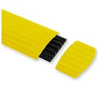 Defender Office Sortie de Câble jaune pour Passage de Câble 4 Canaux