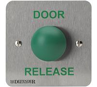 Defender Security DEF-0657-1 Bouton Poussoir Interrupteur vers Sortie Vert