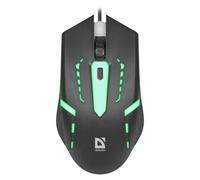 Defender HIT MB-601 souris Jouer Ambidextre USB Type-A Optique 1200 DPI