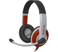 Defender WARHEAD G-120 Casque gaming avec micro blanc et rouge + GAME