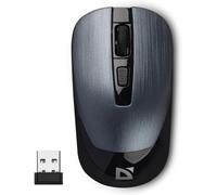 Defender Wave MM-995 Souris optique sans fil avec capteur Pixart 3065 fiable Souris USB avec clics silencieux, souris d'ordinateur pour PC, Mac, ordinateur portable, gris