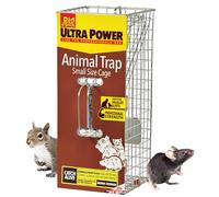 Defenders STV076 Piège pour animaux (cage sans cruauté pour écureuils et petits animaux sauvages, utilisation en intérieur et extérieur), transparent