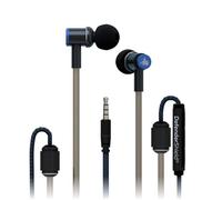 DefenderShield Casque sans EMF - Universel Anti-Radiation Air Tube Casque Filaire Stéréo avec Microphone et Contrôle du Volume - Fonctionne avec iPhone