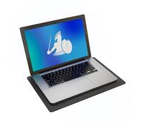 DefenderShield DefenderPad Tapis de Protection Contre Les Champs électromagnétiques pour Ordinateur Portable jusqu'à 15" Noir