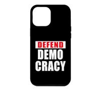 DÉFENDEZ LA DÉMOCRATIE Bold Coque pour iPhone 12 Pro Max