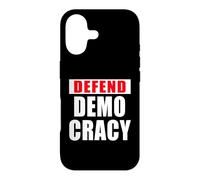 DÉFENDEZ LA DÉMOCRATIE Bold Coque pour iPhone 17