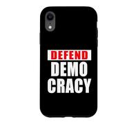 DÉFENDEZ LA DÉMOCRATIE Bold Coque pour iPhone XR