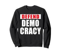 DÉFENDEZ LA DÉMOCRATIE Bold Sweatshirt