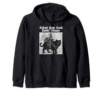 Défendez Votre bibliothèque publique Locale Sweat à Capuche