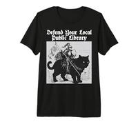 Défendez Votre bibliothèque publique Locale T-Shirt Haut de Gamme