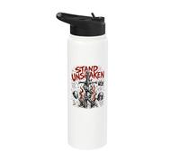 Défendez votre foi inébranlable face à la peur, Écriture chrétienne Stainless Steel Insulated Water Bottle