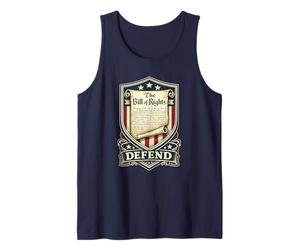 Défendre la Déclaration des Droits de Protestation du Bouclier Patriotique Débardeur